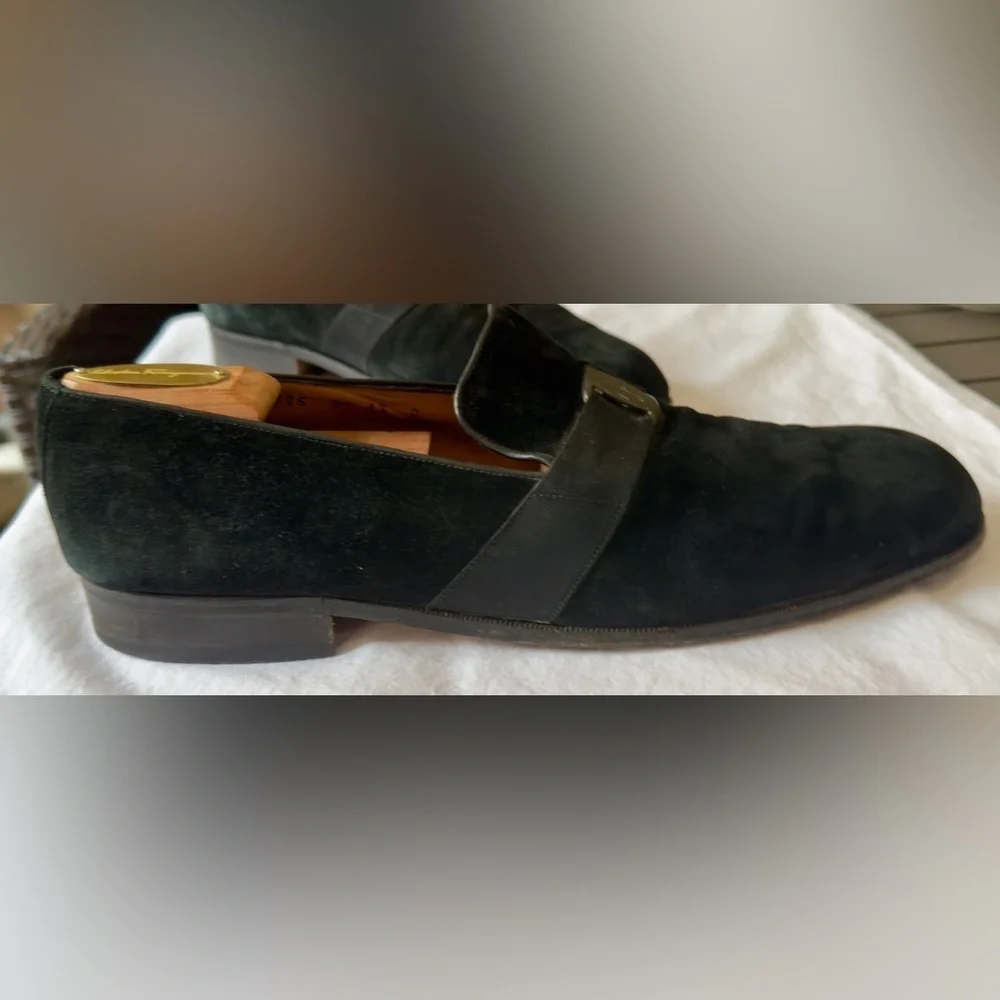SALVATORE FERRAGAMO Velvet Dress Loafer